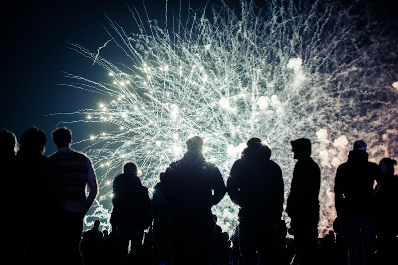 New Years Fireworks Display